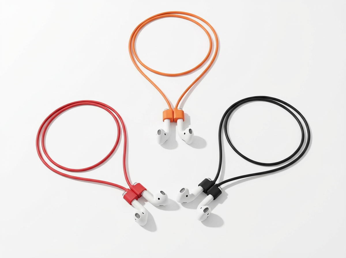 3 in 1 Elastic Silicone Earbud Connectors